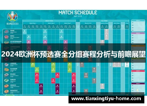 2024欧洲杯预选赛全分组赛程分析与前瞻展望